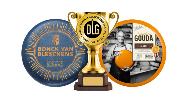 DE GRAAFSTROOM DAIRY WINS 2x GOLD AT THE DLG AWARDS