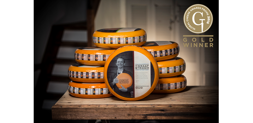 DE GRAAFSTROOM CHEESE IS VERY SUCCESSFUL AT THE GLOBAL CHEESE AWARDS